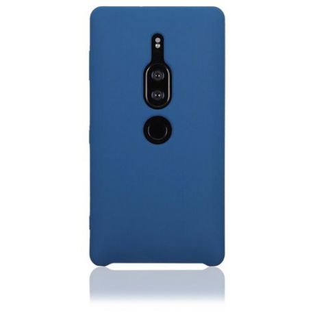 Чехол Rosco XZ2P-SOFTRUBBER для Sony Xperia XZ2 Premium темно-синий