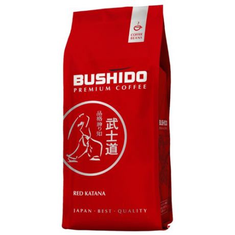 Кофе в зернах Bushido Red Katana, арабика, 227 г