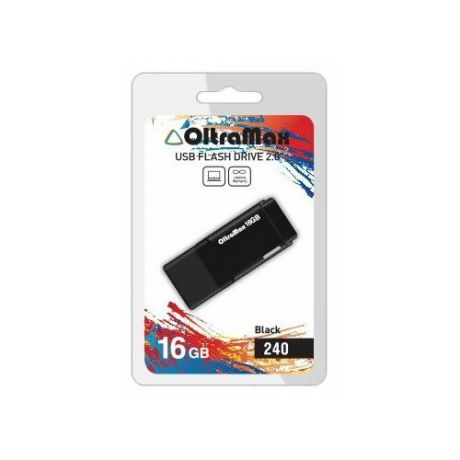 Флешка OltraMax 240 16GB black
