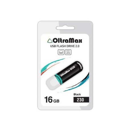 Флешка OltraMax 230 16GB black