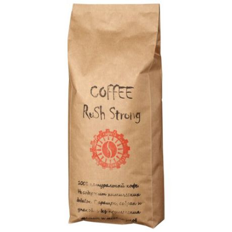 Кофе в зернах RuSh Strong, арабика/робуста, 1 кг