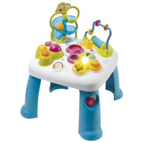 Интерактивная развивающая игрушка Smoby Игровой стол Cotoons 110426 синий/белый