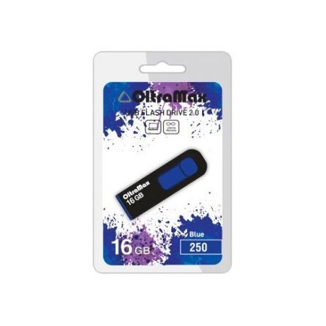 Флешка OltraMax 250 16GB blue
