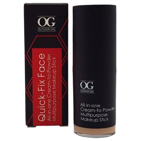 Outdoor girl Мультифункциональный стик для макияжа All-in-One Cream-to-Powder Quick-Fix Face 01