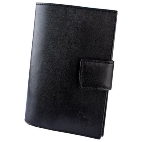 Обложка для паспорта Dimanche с RFID-защитой Mustang, черный
