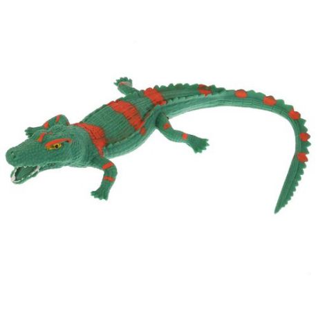 Игрушка-мялка Играем вместе Саркозух крокодил W6328-112T-R зеленый