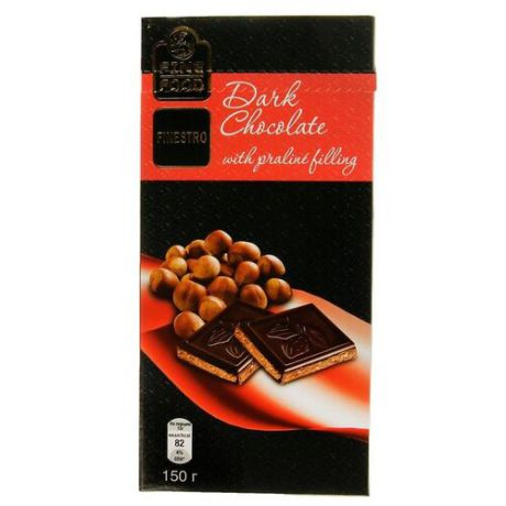 Шоколад Fine Life Finestro темный с пралине, 150 г