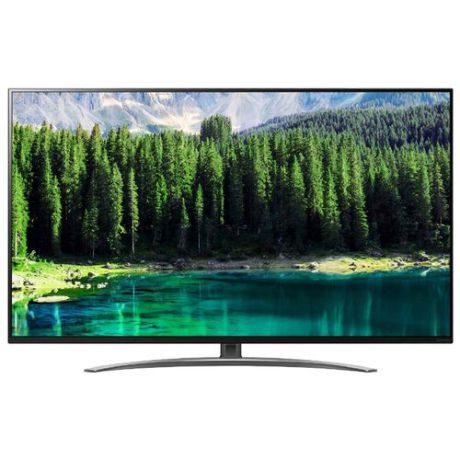 Телевизор NanoCell LG 55SM8600 алюминий/черный