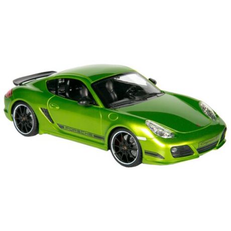 Легковой автомобиль Barty Porsche Cayman R (P003OC) 1:16 27 см зеленый