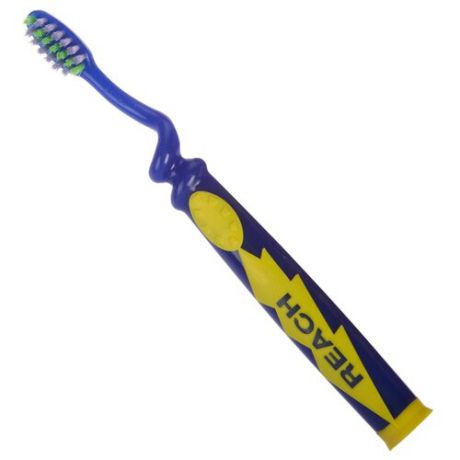 Зубная щетка Reach Wonder Grip 6-12 лет, синий