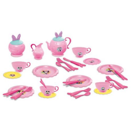 Набор посуды IMC Toys Disney "Минни" желтый/розовый/бирюзовый