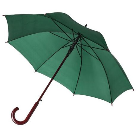 Зонт-трость полуавтомат Unit Standard (393) зелeный