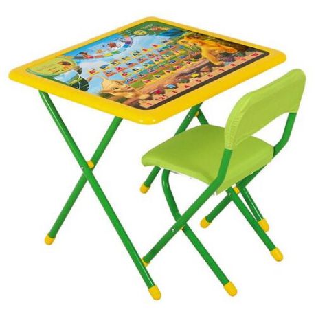 Комплект ДЭМИ стол + стул Disney Funny Король Лев (к3-06) зеленый