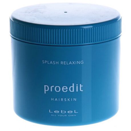 Lebel Cosmetics Hair Skin Relaxing Освежающий крем для волос и кожи головы Splash Relaxing, 360 г