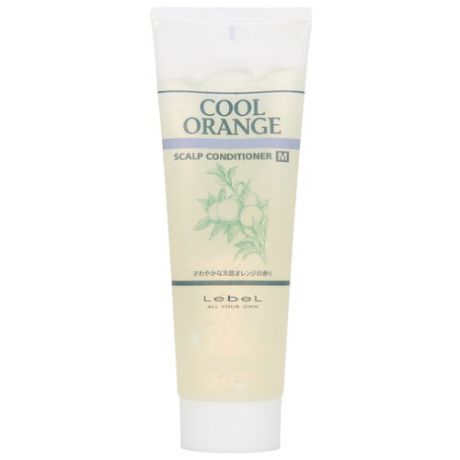 Lebel Cosmetics Кондиционер-очиститель для сухой кожи головы COOL ORANGE M, 240 г
