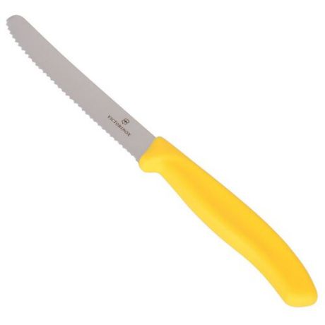 VICTORINOX Нож для завтрака и томатов Swiss classic 11 см желтый