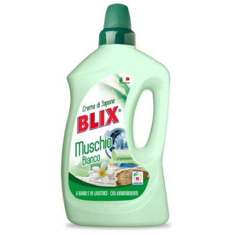 Жидкость для стирки Blix Белый мох с кондиционером 1 л бутылка