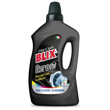 Жидкость для стирки Blix для темных тканей с кондиционером 1 л бутылка