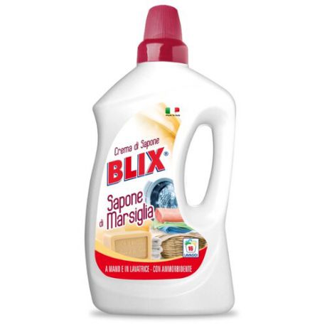 Жидкость для стирки Blix с ароматом марсельского мыла с кондиционером с ароматом марсельского мыла 1 л бутылка