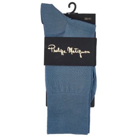 Носки PHM701 Philippe Matignon, 39-41 размер, jeans