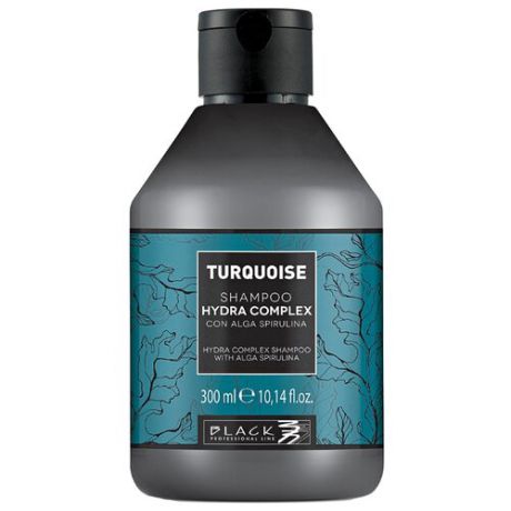 Black professional line шампунь Turquoise Hydra Complex увлажняющий для тонких волос 300 мл