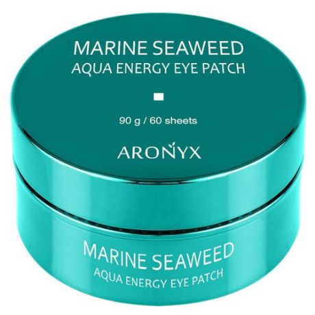 Aronyx патчи для глаз гидрогелевые успокаивающие с морскими водорослями Marine Aqua Energy Eye Patch 90 г (60 шт.)