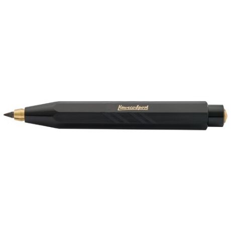 Kaweco Механический карандаш Classic Sport Guilloche 5B, 3.2 мм, 1 шт. черный