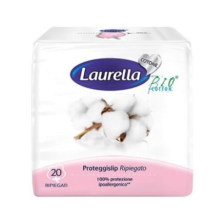 Laurella прокладки ежедневные Cotton Proteggislip Ripiegato 20 шт.