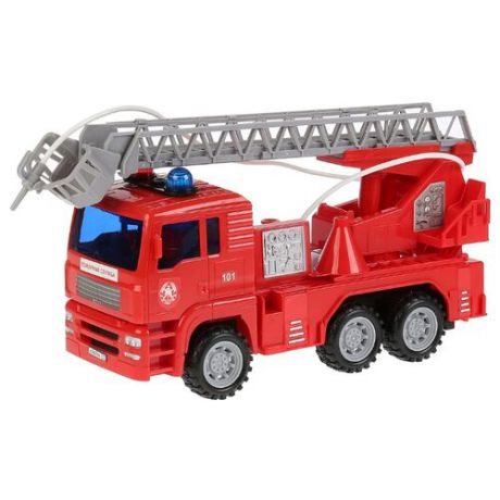 Пожарный автомобиль ТЕХНОПАРК 1335822-R 24 см красный