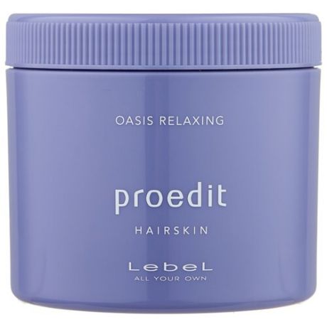 Lebel Cosmetics Hair Skin Relaxing Увлажняющий крем для волос и кожи головы Oasis Relaxing, 360 г