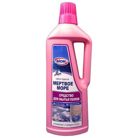 Sion Средство для мытья полов Мертвое море, розовое 0.75 л