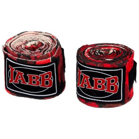 Кистевые бинты Jabb JE-3030 красный/камуфляж