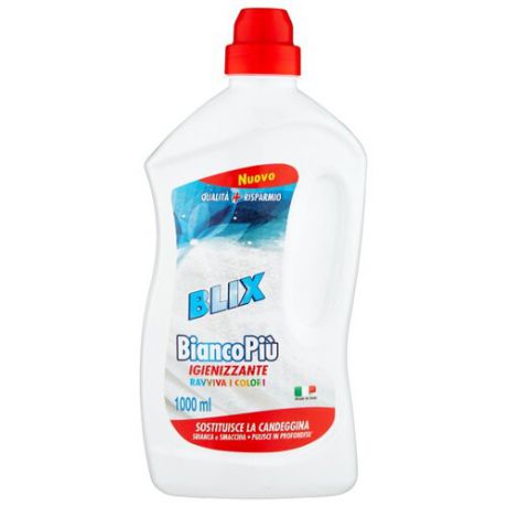 Жидкость для стирки Blix для светлых и белых тканей с кондиционером 1 л бутылка