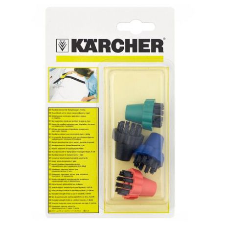 KARCHER Комплект круглых щеток 2.860-231 разноцветный 4 шт.