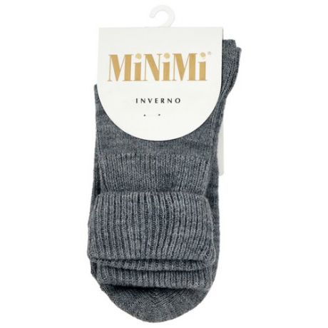 носки Inverno 3301 1 пара MiNiMi, 0 (one size), grigio melange