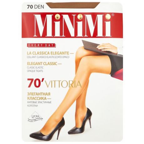 Колготки MiNiMi Vittoria 70 den, размер 3-M, daino