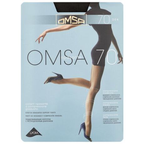 Колготки Omsa Omsa 70 den, размер 3-M, fumo