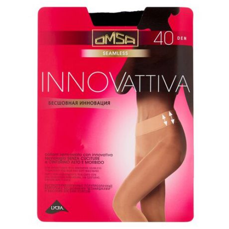 Колготки Omsa Innovativa 40 den, размер 4-L, nero