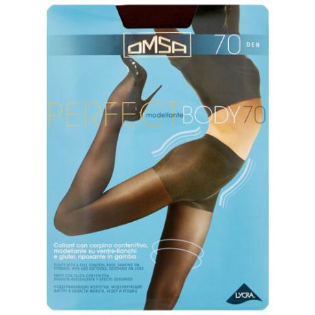 Колготки Omsa Perfect Body 70 den, размер 3-M, marrone