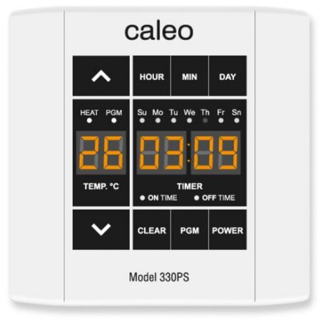 Терморегулятор Caleo 330PS белый