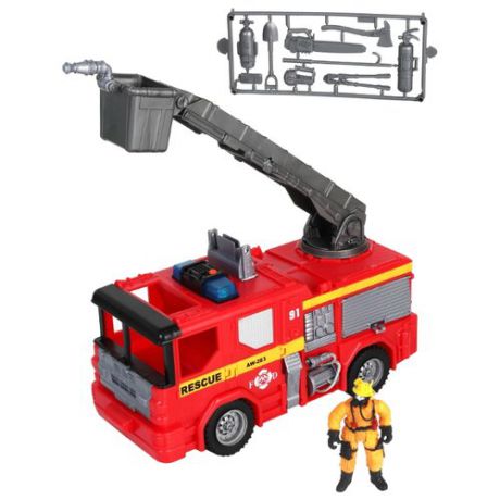 Пожарный автомобиль Chap Mei Rescue Force (546067) 28 см красный