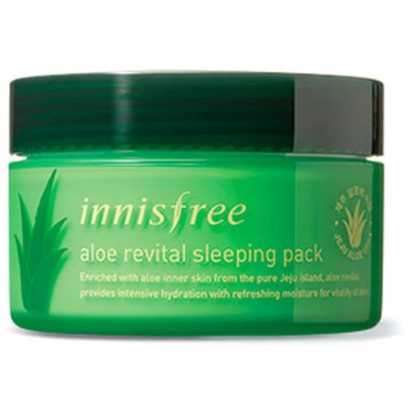 Innisfree ночная маска Aloe Revital Sleeping Pack с алоэ вера, 100 мл