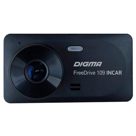 Видеорегистратор Digma FreeDrive 109 INCAR, 2 камеры черный