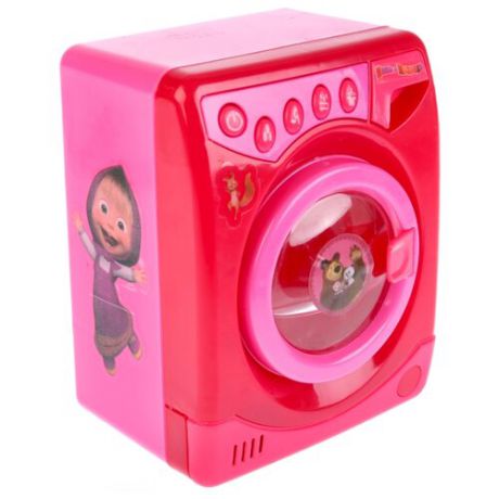 Стиральная машина Играем вместе Маша и Медведь B1300418-R розовый