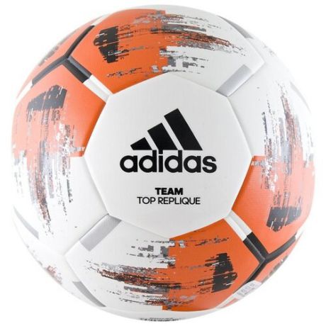 Футбольный мяч adidas Team Top Replique оранжевый/белый/серый/черный 4
