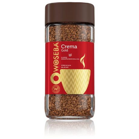 Кофе растворимый Woseba Crema Gold сублимированный, 100 г