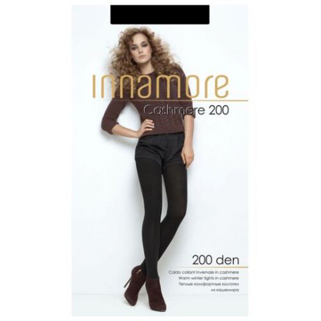 Колготки Innamore Cashmere 200 den, размер 4-L, marrone
