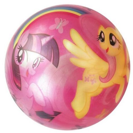 Мяч Играем вместе Мой маленький пони розовый