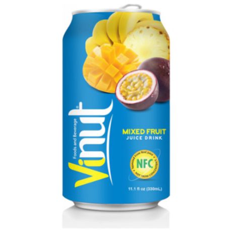 Напиток сокосодержащий Vinut мультифруктовый, 0.33 л