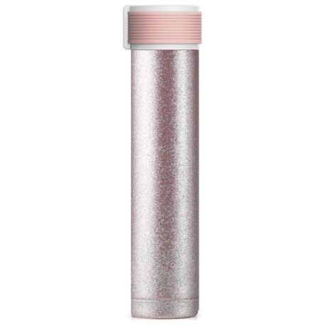 Термобутылка asobu Skinny Glitter (0,23 л) pink